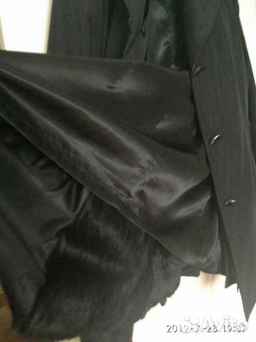 Куртка с подстежкой из натурального меха