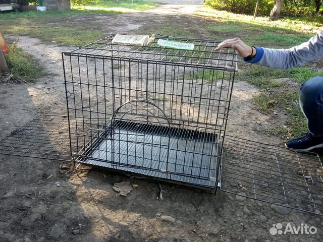 Клетка для перевозки животных купить на Зозу.ру - фотография № 4