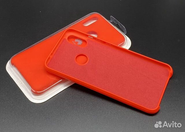 P Smart 2019 Honor 10 Lite Чехол Красный Silicone P Smart 2019 Honor 10 Lite Чехол Красный Silicone