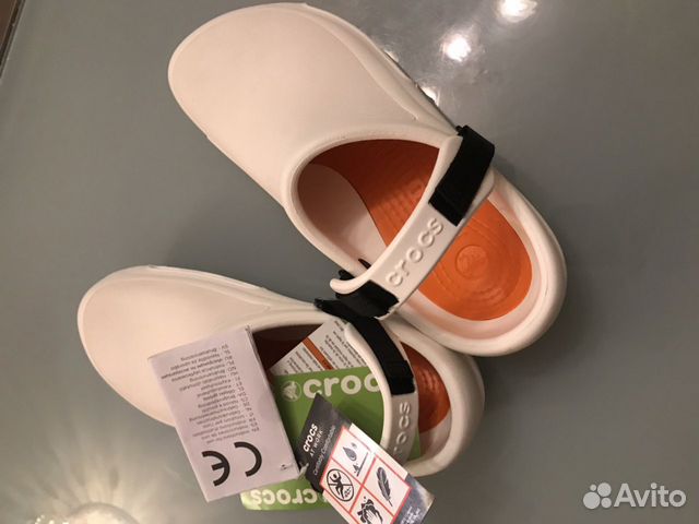 crocs bistro orange