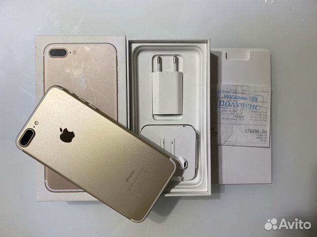 iPhone 7 Plus 128Gb gold