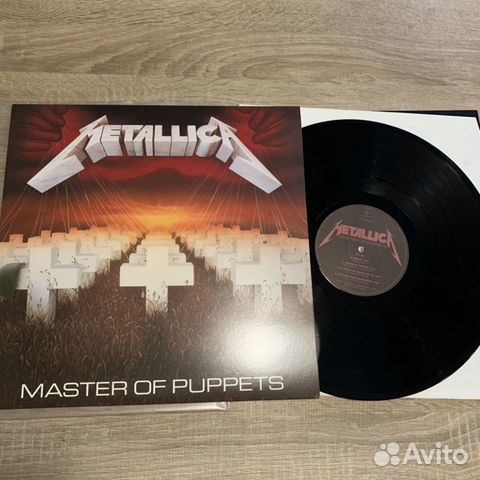 Винил Metallica-Master Of Puppets 2008 RP Винил Metallica-Master Of Puppets 2008 RP