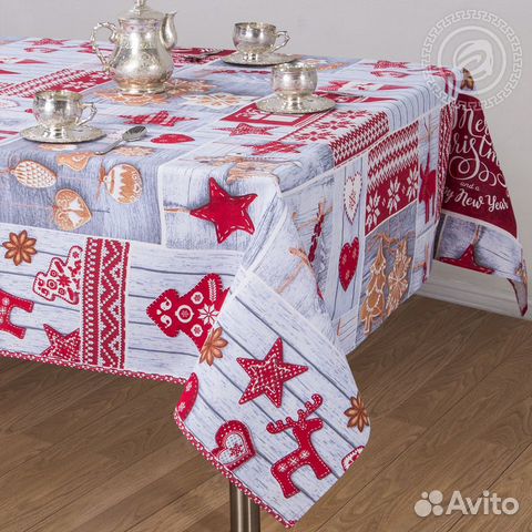 Скатерть новогодняя Скатерть новогодняя