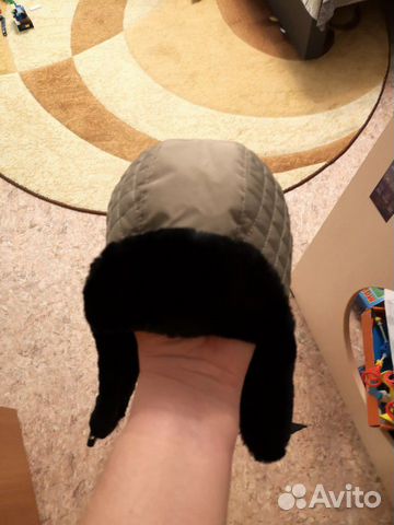 Шапка зимняя для мальчика натуральный мех