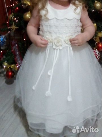 Нарядное платье Турция на 2-3 года