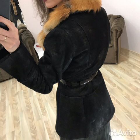 Дубленка натуральная б/у