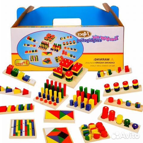 Монтессори набор 14-в-1