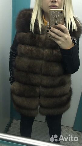 Меховая жилетка Меховая жилетка