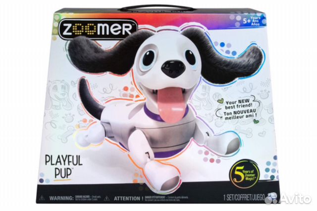 Робот- игривый щенок Zoomer (Spin Master)