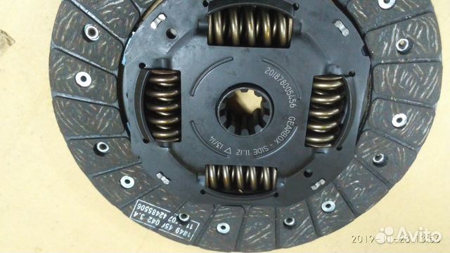 Диск сцепления на Газель с мотором Cummins 2.8L