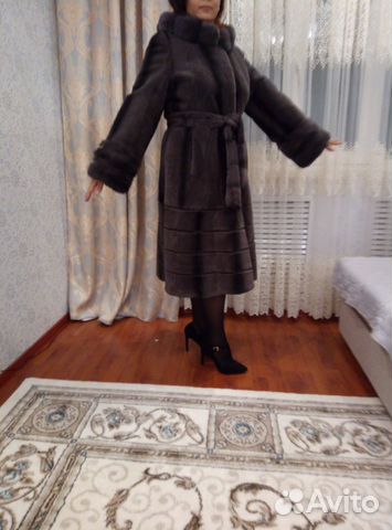 Шуба норка +кролик Шуба норка +кролик