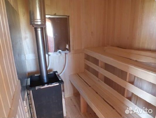 Баня из бруса не бочка