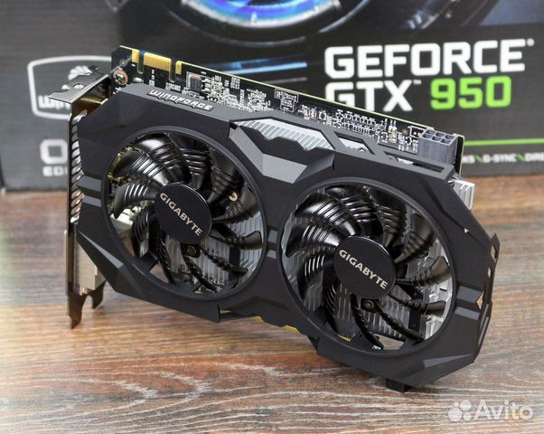 Видеокарта GigaByte GeForce GTX 950 Видеокарта GigaByte GeForce GTX 950