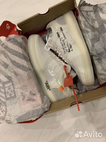 Nike x Off-White Air Force 1, новые