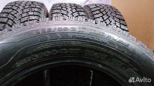 225/65-17 Nokian Nordman SUV(комплект)