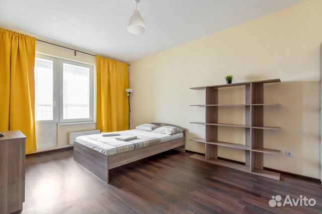 

1-к. квартира, 46 м², 1 кровать