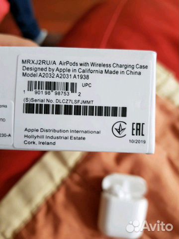 Наушники AirPods 2 Реплика на гарантии Apple Наушники AirPods 2 Реплика на гарантии Apple