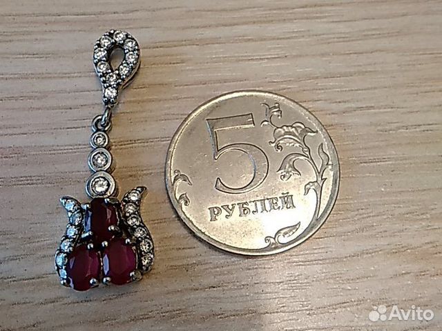 Серебряный комплект с рубинами Тайланд Серебряный комплект с рубинами Тайланд