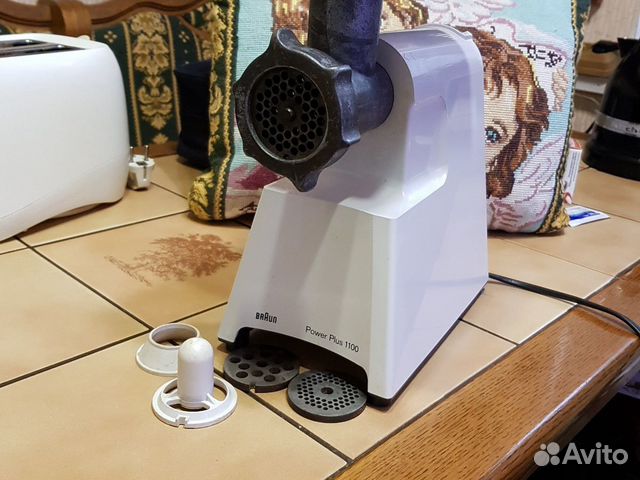 Мясорубка braun power plus 1100