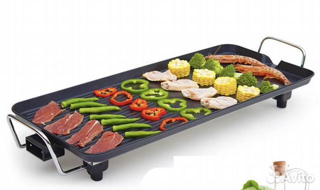 Электрический бездымный гриль-барбекю Электрический бездымный гриль-барбекю