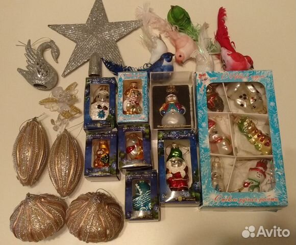 Новогодние Игрушки Авито Москва