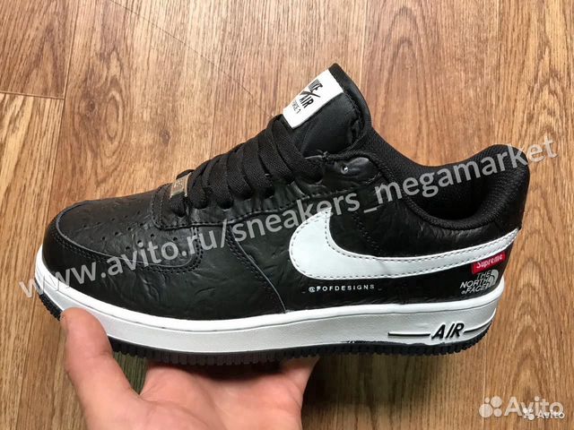 nike air force north face supreme