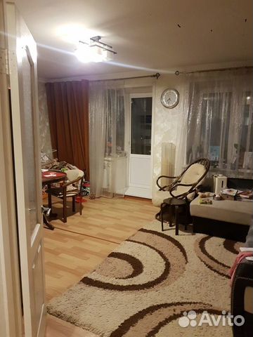 2-к квартира, 45 м², 4/10 эт.