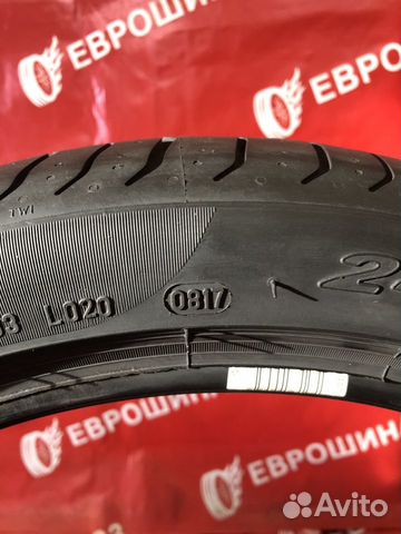 Летние новые шины R19 245 40 pirelli P.zero