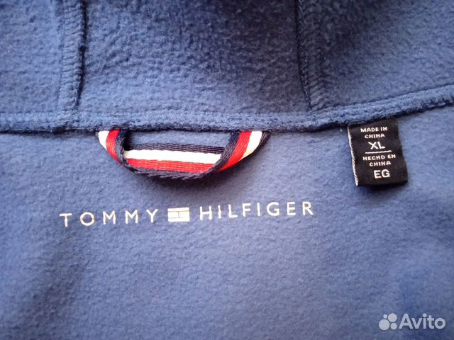 Флисовая кофта Tommy Hilfiger мужская новая XL Флисовая кофта Tommy Hilfiger мужская новая XL