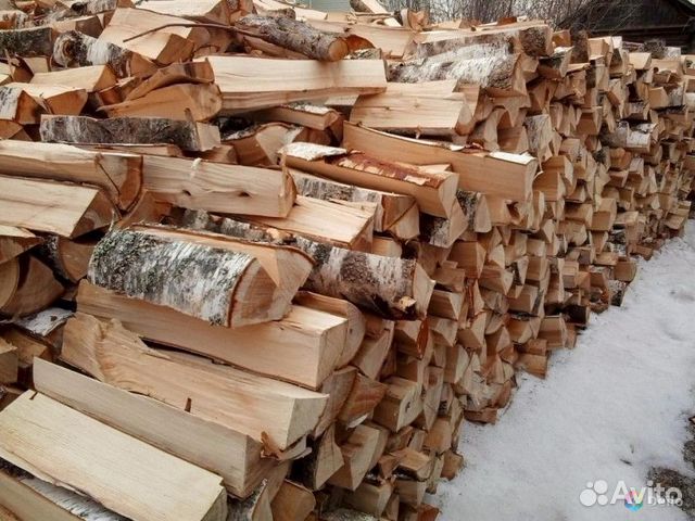 Дрова березовые колотые