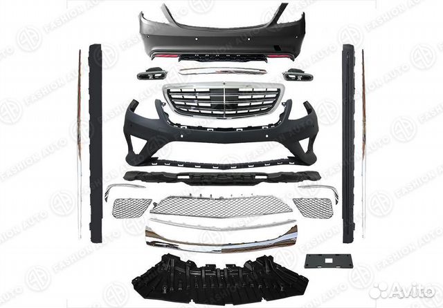 Обвес 63 AMG Mercedes S class W222