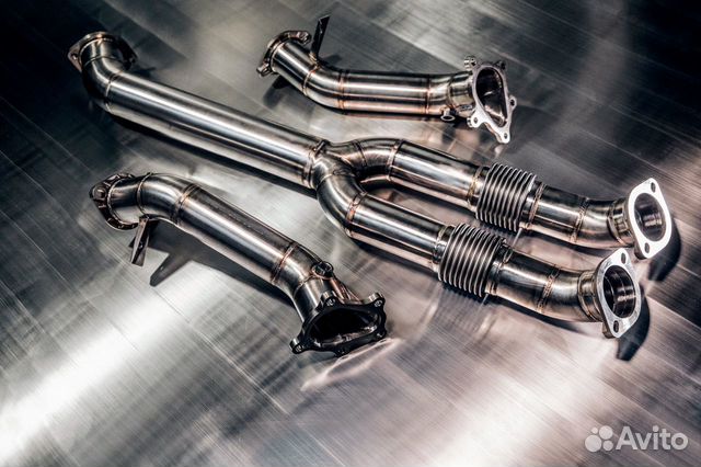 Приёмные трубы и Y-pipe Custom для Nissan GT-R R35 Приёмные трубы и Y-pipe Custom для Nissan GT-R R35