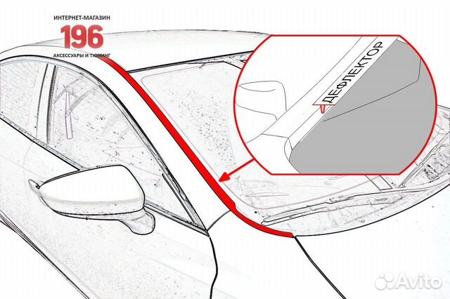 Водосток лобового стекла Лексус Рх, 2003-2008