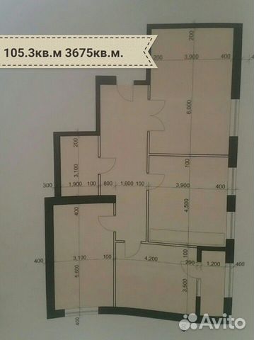 3-к квартира, 104 м², 8/10 эт.