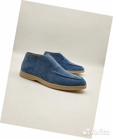 Лоферы замшевые Loro Piana Лоферы замшевые Loro Piana