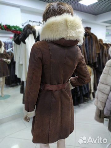 Дубленка натуральная. состояние новой 42-44 Дубленка натуральная. состояние новой 42-44