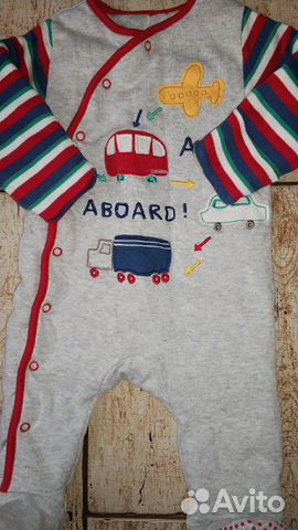 Комбинезон Mothercare утеплённый 62-68 размер Комбинезон Mothercare утеплённый 62-68 размер