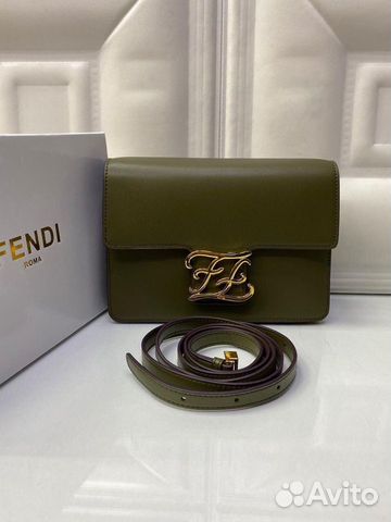 Новая женская сумка из кожи 5 расцветок Fendi Новая женская сумка из кожи 5 расцветок Fendi
