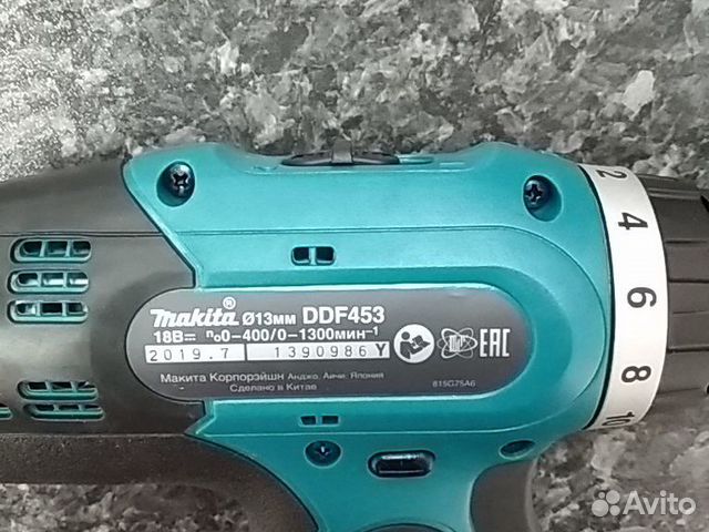 Аккумуляторная дрель-шуруповерт Makita DDF453 Аккумуляторная дрель-шуруповерт Makita DDF453