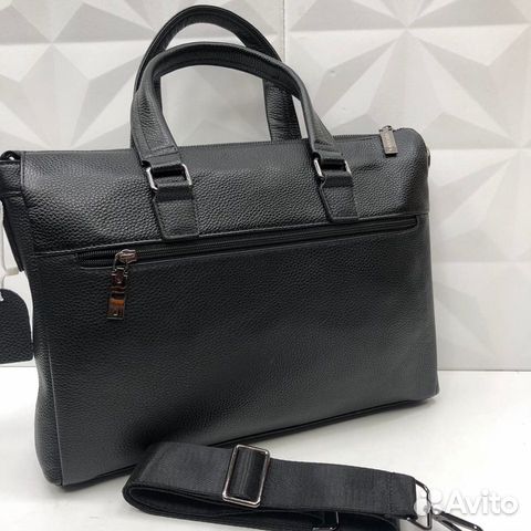 Новая мужская кожаная сумка портфель Hugo Boss Новая мужская кожаная сумка портфель Hugo Boss