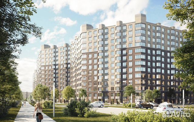1-к квартира, 36.6 м², 4/13 эт.