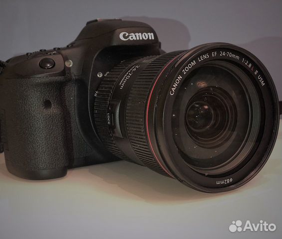 Фотоаппарат и объектив canon 24-70mm f/2.8L EF II