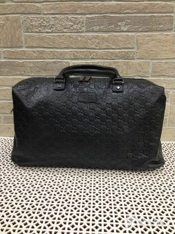 Кожаная дорожная сумка Gucci Кожаная дорожная сумка Gucci
