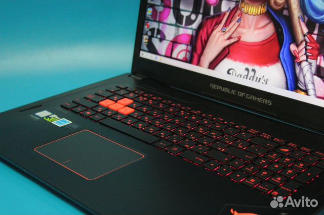 Ноутбук Asus ROG strix i7/GTX1060/6Gb/12Gb/SSD+HDD Ноутбук Asus ROG strix i7/GTX1060/6Gb/12Gb/SSD+HDD