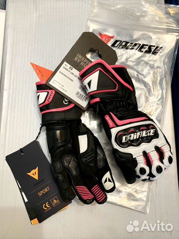 Перчатки dainese carbon D1 long lady gloves Перчатки dainese carbon D1 long lady gloves