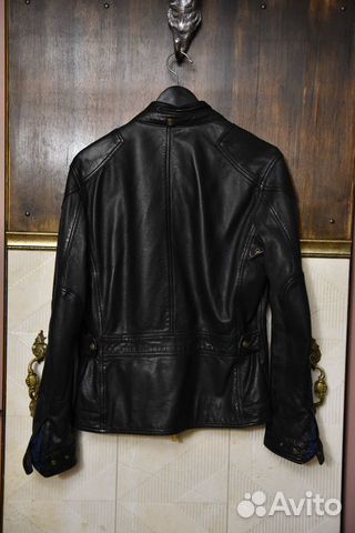 Кожаная куртка Massimo Dutti