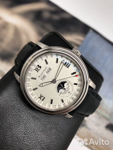 Blancpain Lman Moon Phase Complete Calendar