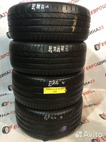 Pirelli P Zero 245/35 R21 и 285/30 R21 95Y