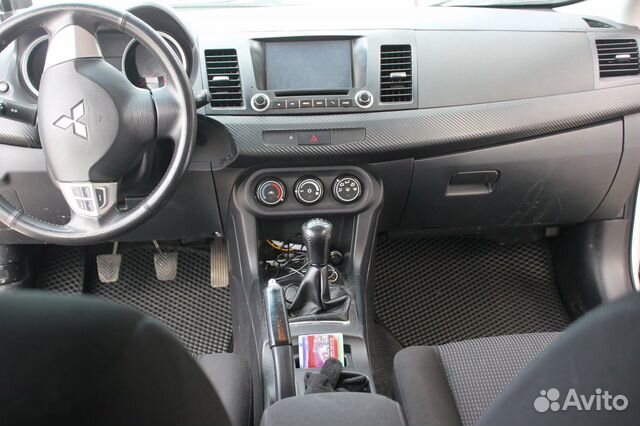 Автоковрики EVA на mitsubishi lancer