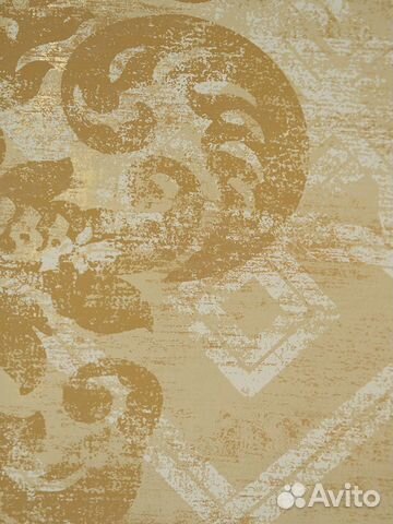 Обои светлые с золотыми рисунками США Обои светлые с золотыми рисунками США